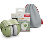 Alpine Muffy Baby green ear protection front view
