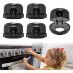 BBsecure 5 pack stove knob safety covers front view