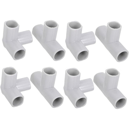 Ibasenice playard gate connectors front view of T-shaped plastic replacement parts