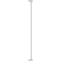 Amibud white gate extensions front view for indoor pet safety barriers