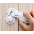 Adoric child safety cabinet locks 4 pack front view