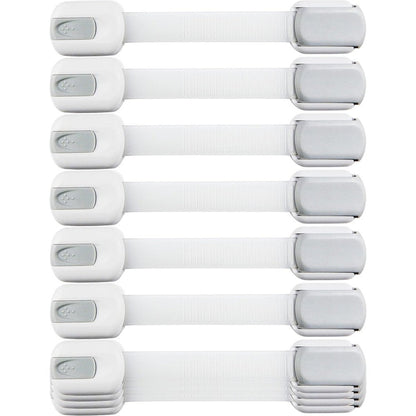 Wappa child safety strap locks 10 pack front view