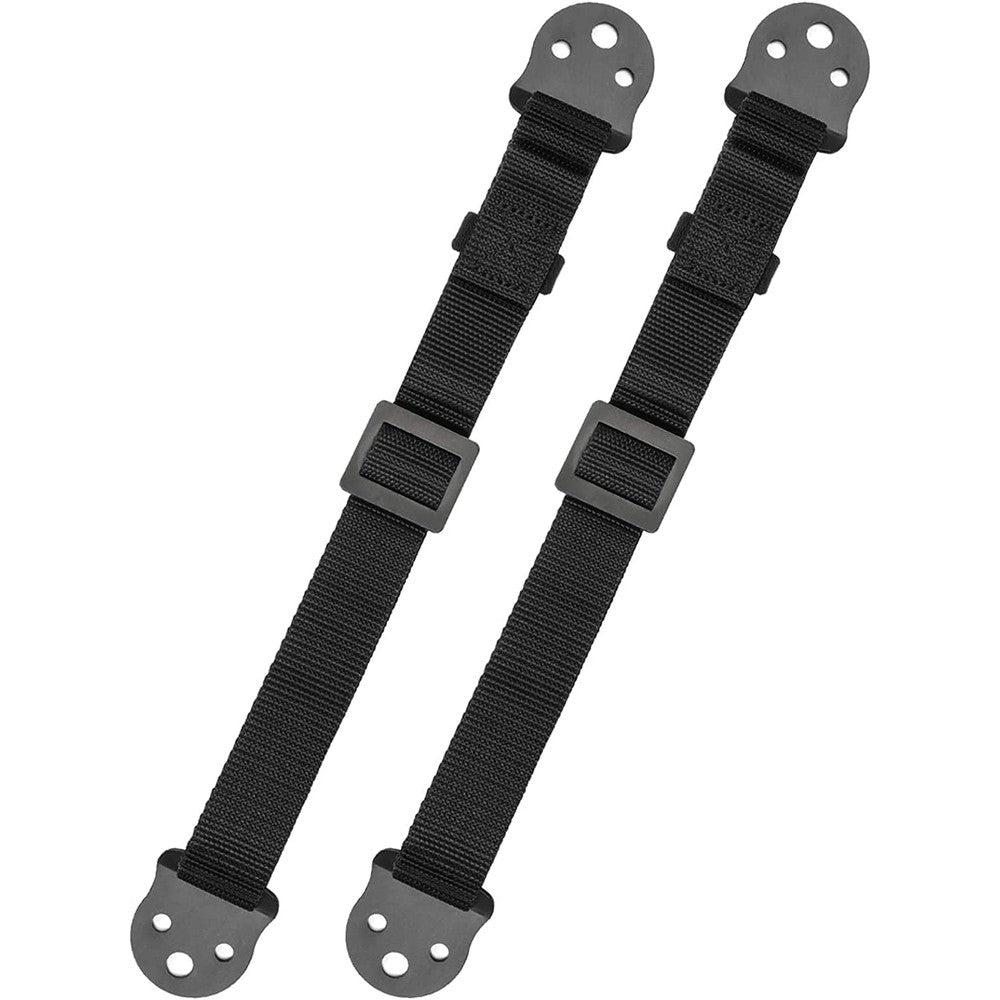 Perlesmith TV anti-tip safety straps heavy duty dual anchors front view for child protection