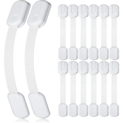 4our Kiddies child proof cabinet locks 14 pack front view packaging