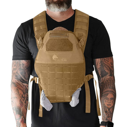 Wolf Tactical baby carrier for men front view