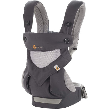 Ergobaby 360 All Position Carrier Carbon Grey front view