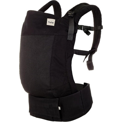 Baby Tula Free-to-Grow Coast Mesh Carrier Urbanista front view showcasing the breathable mesh panel.