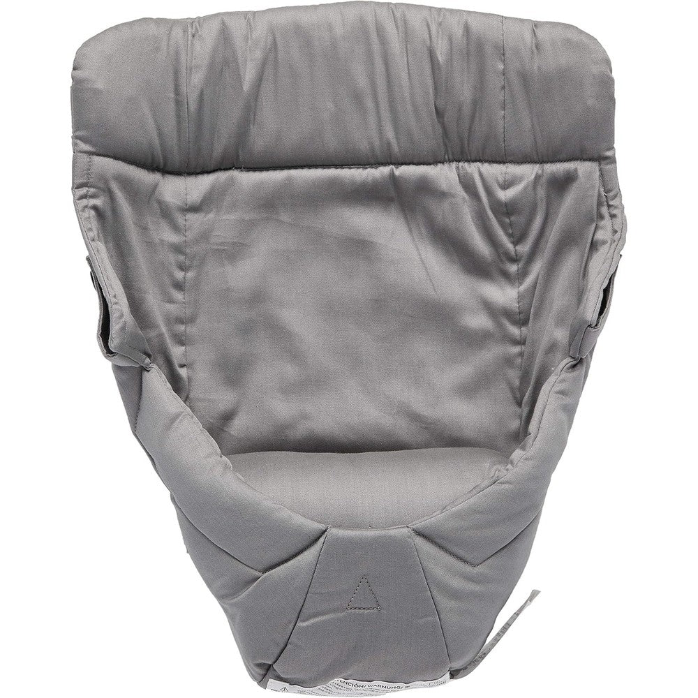 Ergobaby Easy Snug Infant Insert Grey Premium Cotton front view newborn carrier accessory