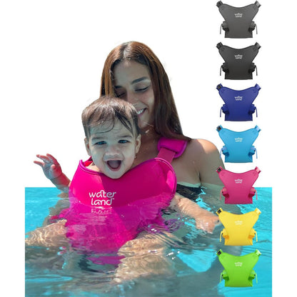 Waterland Baby Carrier SuperPink front view for pool use