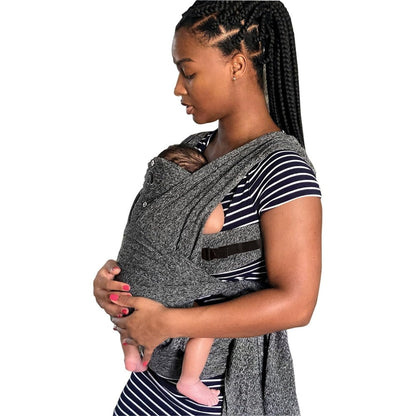 Boppy ComfyFit Adjustable Baby Carrier, 8-35 Pounds, Heathered Gray, Hybrid Carrier For Newborns To Toddlers With Ergonomic Design - Image 1