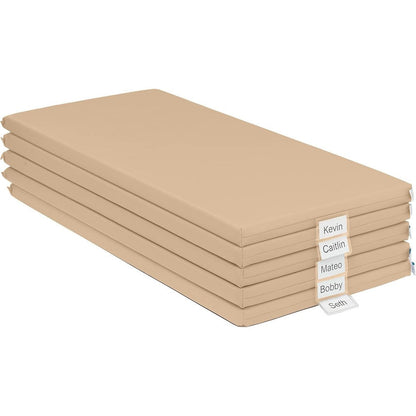 Ecr4kids Softzone Rainbow Rest Mat set front view
