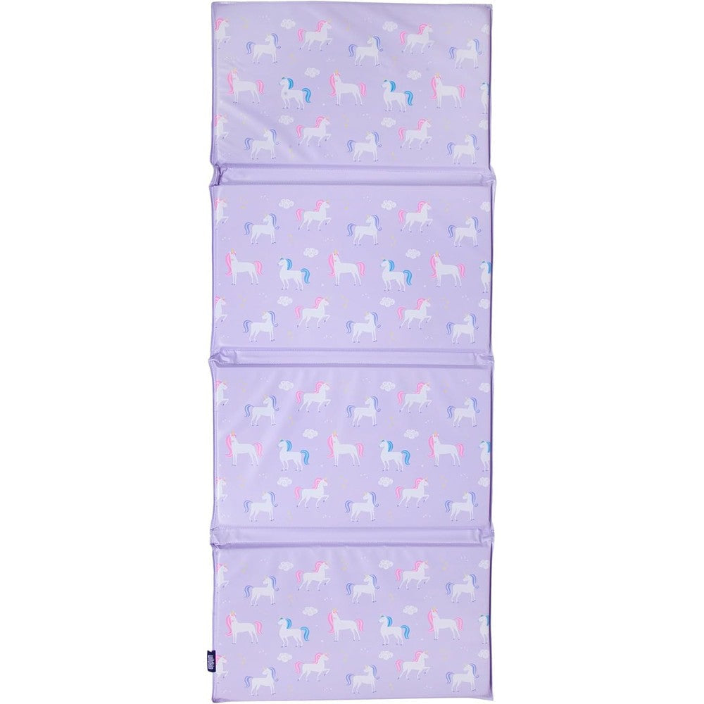Wildkin Kids Vinyl Nap Mat Unicorn print front view