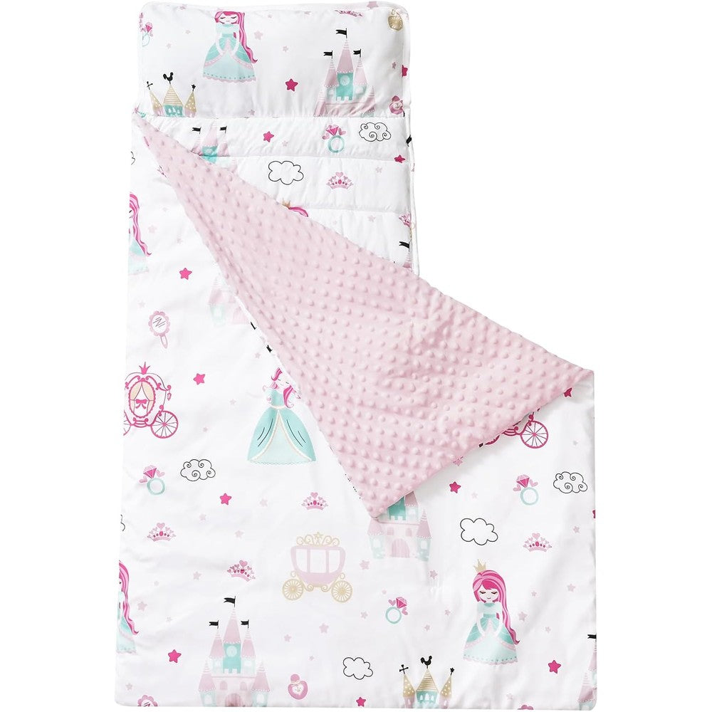 David's Kids toddler nap mat princess design front view