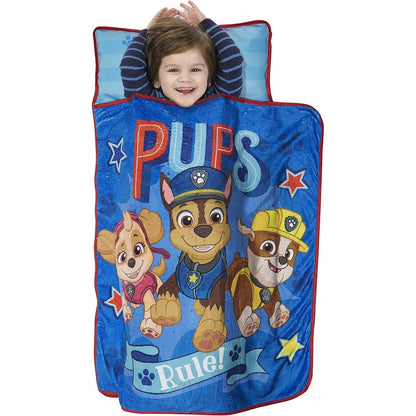 Paw Patrol We Are A Team toddler nap mat front view