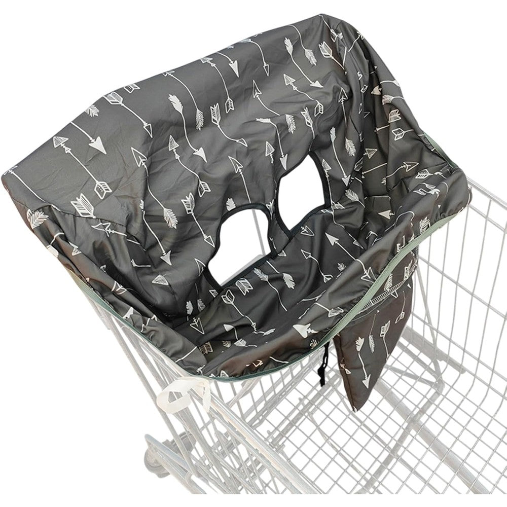 Generic infant cart seat cover front view