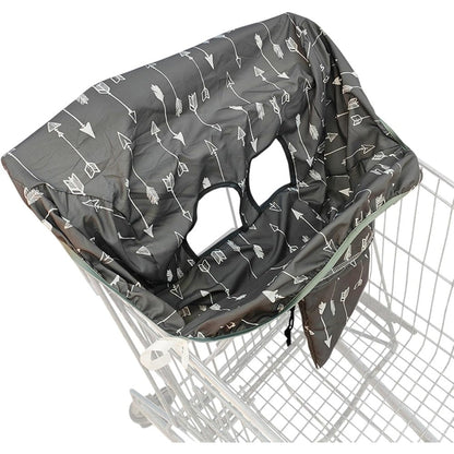 Generic infant cart seat cover front view