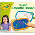 Crayola 2-in-1 Doodle Board front view showing drawing surface