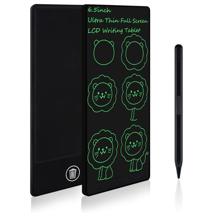 Amoretti Sonnet Mini LCD Writing Tablet front view in black