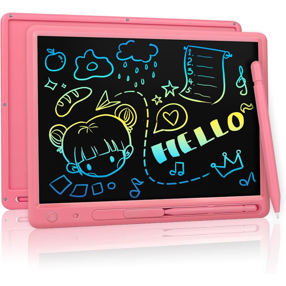 Aricvort 15 inch LCD writing tablet for kids front view