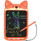 Chafegy 10 inch LCD writing tablet fox design front view