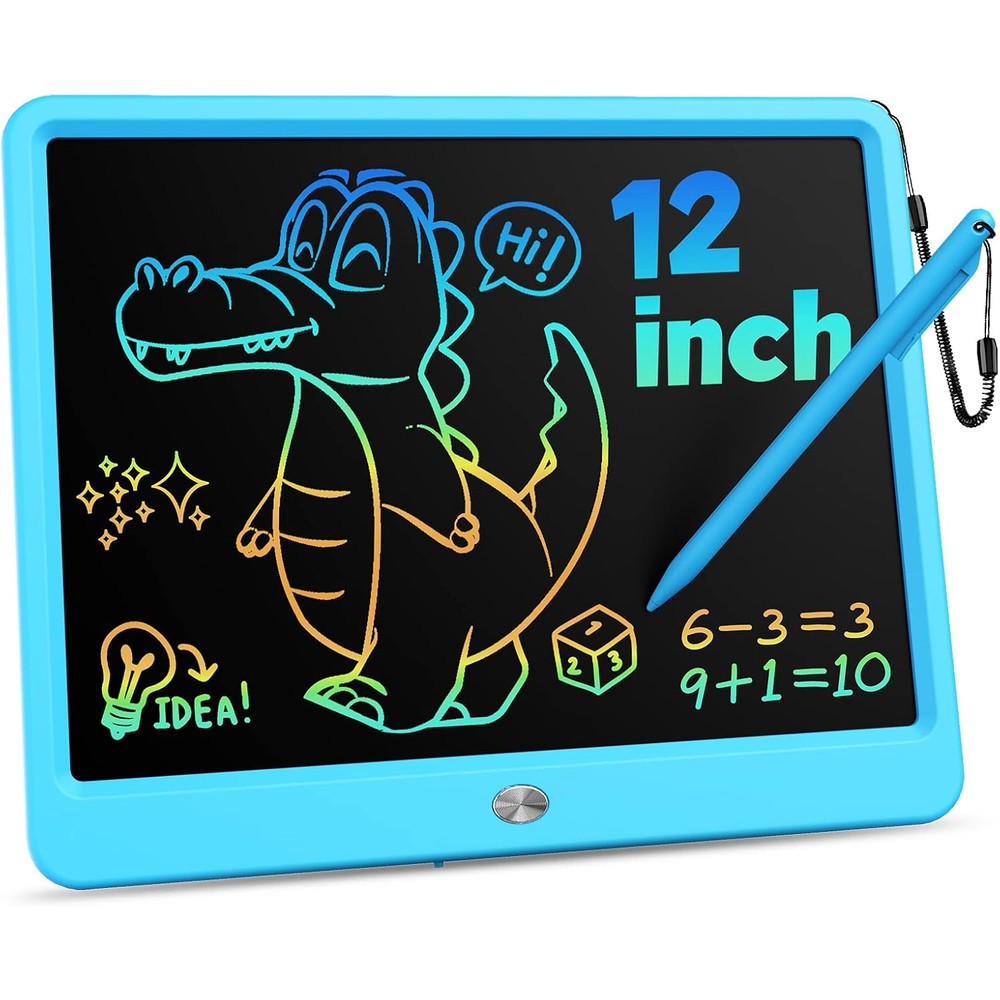Kokodi 12 inch LCD writing tablet front view for kids