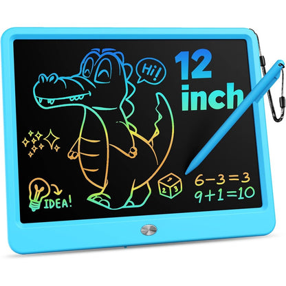 Kokodi 12 inch LCD writing tablet front view for kids