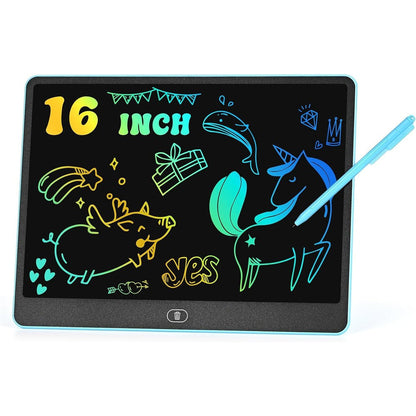 HHN 16 inch LCD writing tablet front view for kids