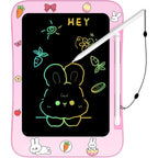 Genialba LCD writing tablet for kids with rabbit theme front view