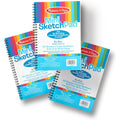 Melissa and Doug Mini Sketch Pad three pack bundle front view showing creative drawing cover
