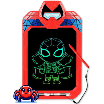 Fullware 10 inch Spider Hero LCD writing tablet front view for kids