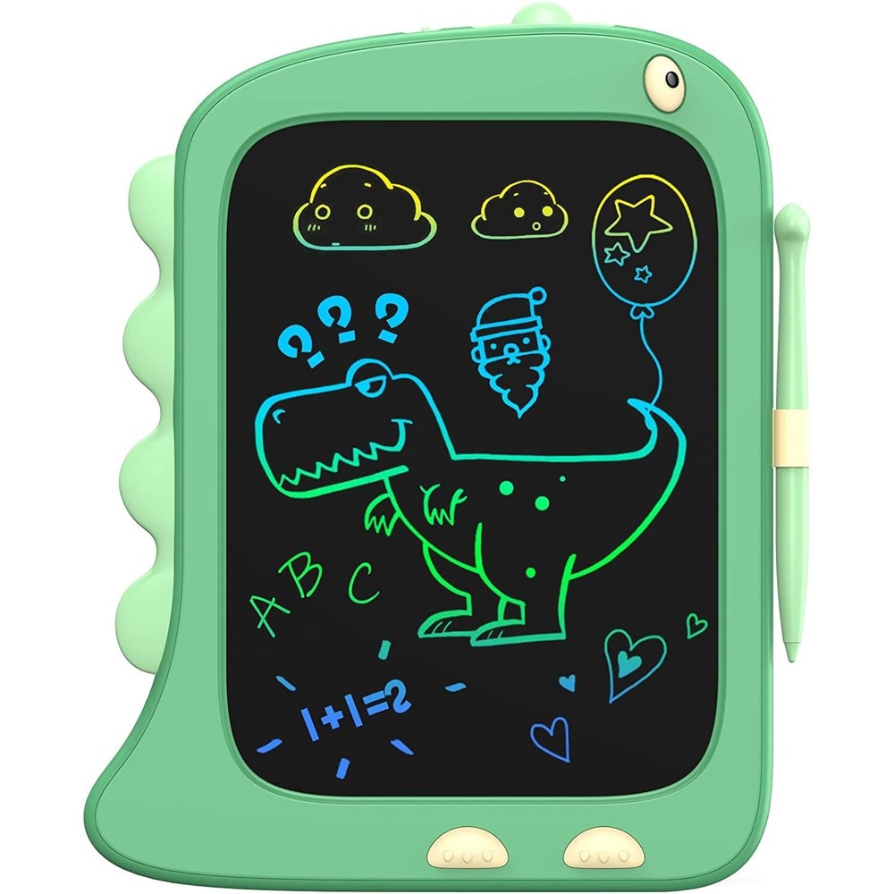 Orsen 8.5 inch dinosaur LCD writing tablet front view for kids