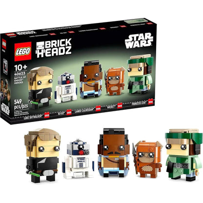 LEGO Star Wars Battle of Endor Heroes Brickheadz Set 40623 front view packaging