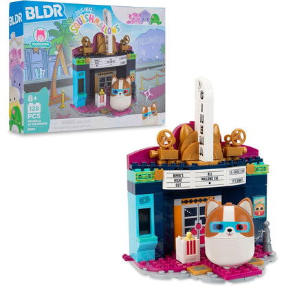 BLDR Squishmallows Reginald at the Movies Building Set front view packaging