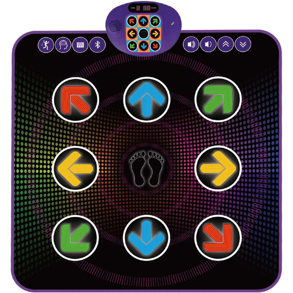 Sunlin light up dance mat front view for kids