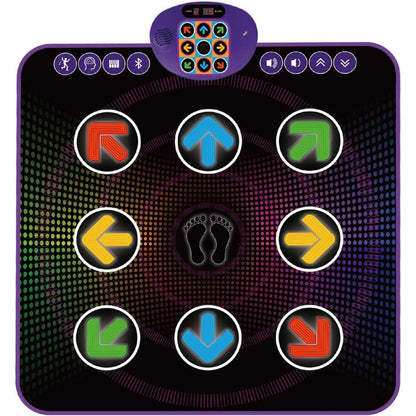 Sunlin light up dance mat front view for kids