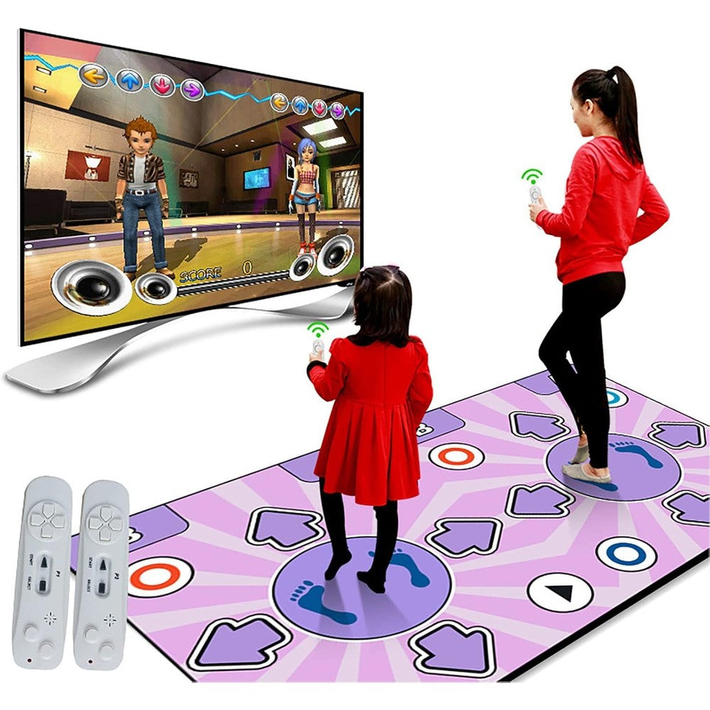 Fabater wireless electronic dance mat front view for TV gaming
