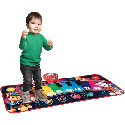 Paw Patrol Movie Music Mat front view with character graphics