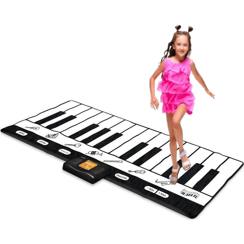 Play22 6 Ft. Floor Piano Mat for toddlers front view
