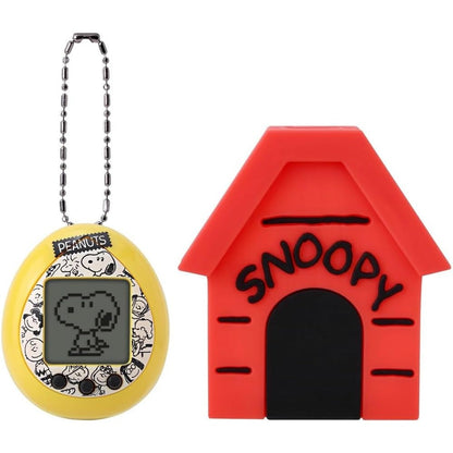 Tamagotchi Nano Peanuts electronic pet device front view with yellow shell design