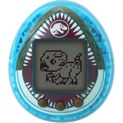 Tamagotchi Nano Jurassic World Rebirth Mosasaurus front view electronic virtual pet device
