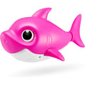 Robo Alive Junior Baby Shark Mommy Shark front view showing pink silicone fins
