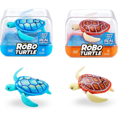 Robo Alive Robo Turtle robotic swimming turtle pack of 2 front view