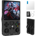 Aislpc R36MAX retro handheld gaming console front view in black