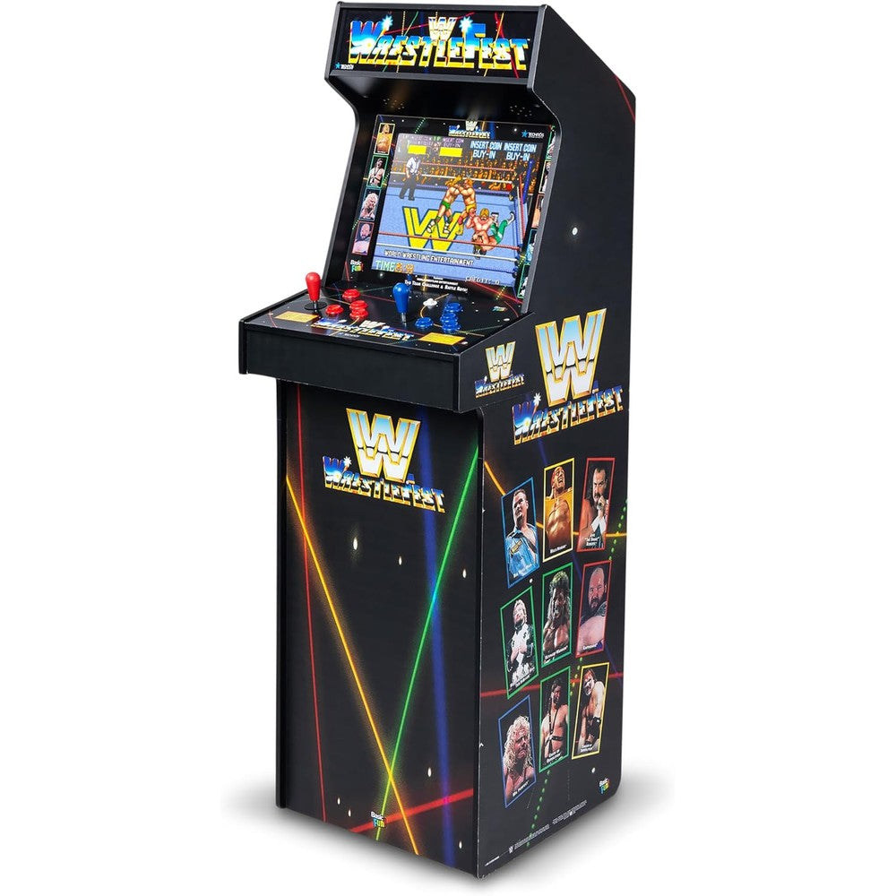Arcade Classics WWE Ultra Series game machine front view for home gaming