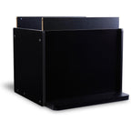 Arcade1Up Classic SE Riser front view showing black wooden finish