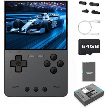 Ampown Trimui Brick Hammer retro handheld console front view