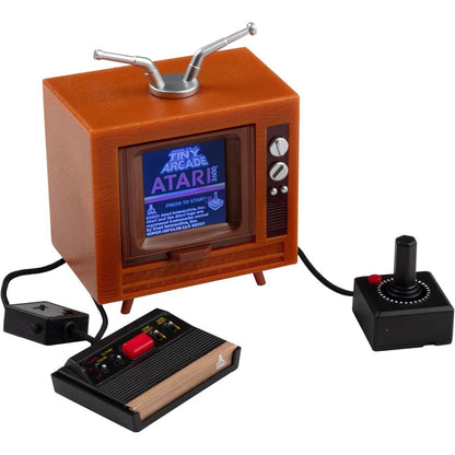 Super Impulse Tiny Arcade Atari 2600 front view with joystick