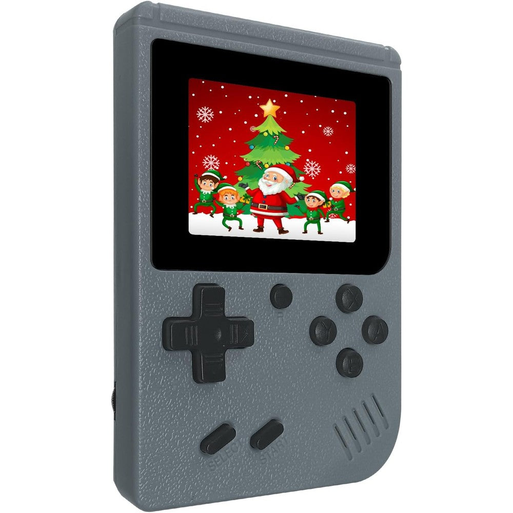 Xiskt Retro Handheld Games Console With 400 Built In Classic Video Games And 3.0 Inch IPS Display In Gray - Image 1