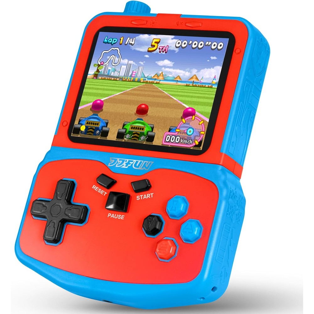 Snonbros Portable Video Game Console front view blue