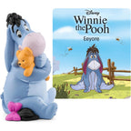 Tonies Disney Eeyore audio toy figurine front view holding small bear character